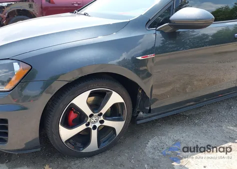 2016 Volkswagen Golf Gti S 4-Door z USA, uszkodzony, nr VIN 3VW5T7AU7GM065875